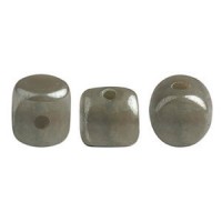 Les perles par Puca® Minos Opaque dark grey luster 43040/14400